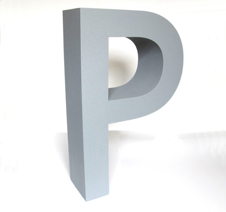 Painted Polystyrene Letters | POLYSTYRENE LETTERS & LOGOS